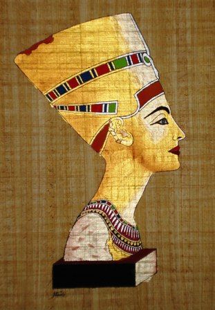 311x448 Google Image Result - Nefertiti Papyrus Painting