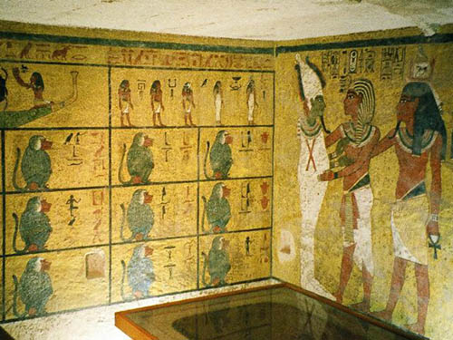 500x375 Has Queen Nefertiti's Tomb Been Located - Nefertiti Wall Painting