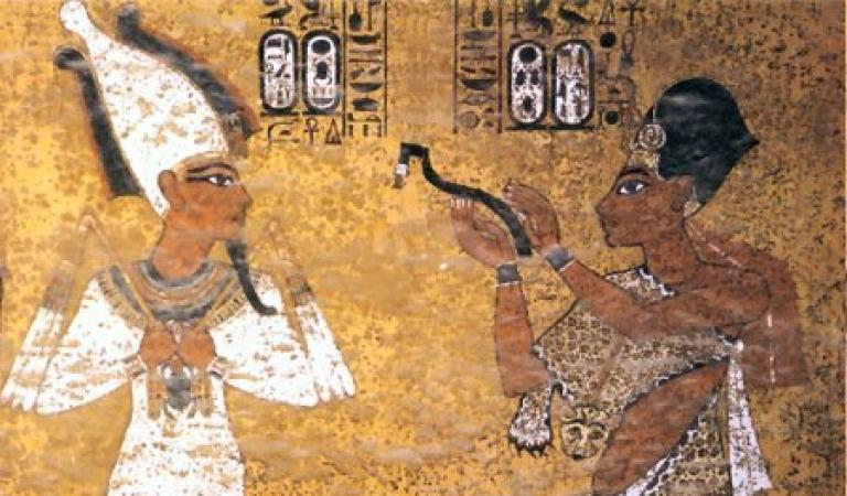 768x450 Nefertiti Chambers Technology Unlocks Secrets Of Tutankhamun'S - Nefertiti Wall Painting