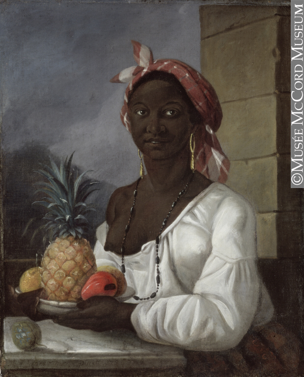 619x768 Portrait Of A Negro Slave - Negro Painting