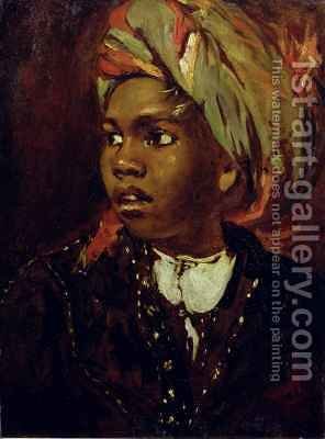 296x400 Study Of A Negro Boy William Etty Reproduction 1st Art Gallery - Negro Painting