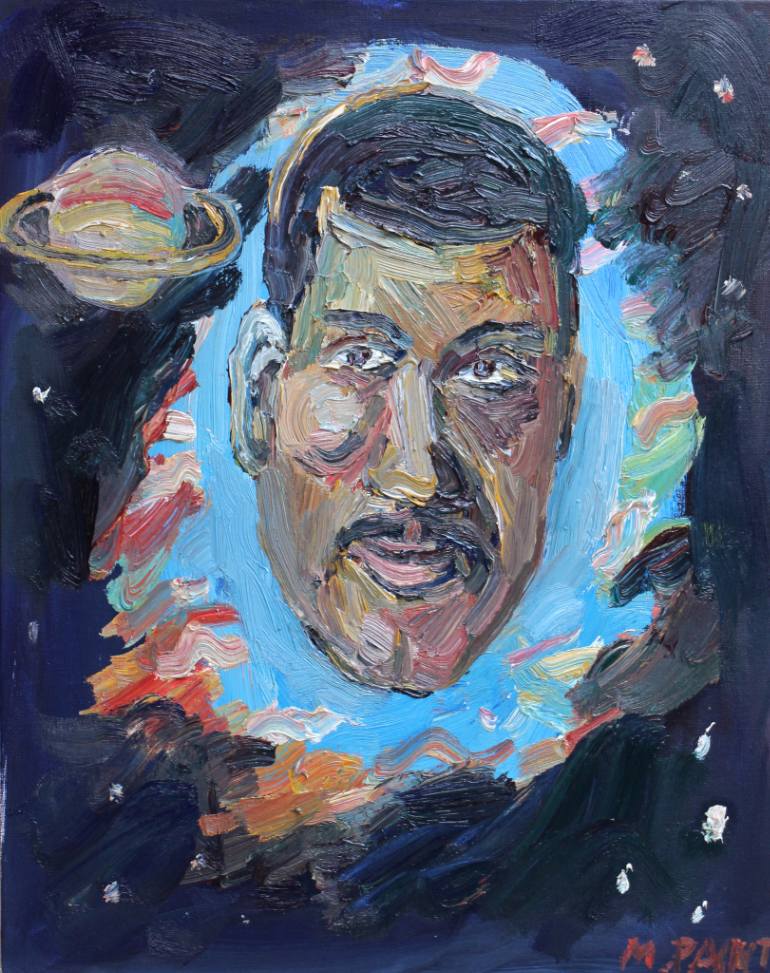 770x973 Saatchi Art Portrait Of Neil Degrasse Tyson Painting By John Kilduff - Neil Degrasse Tyson Painting