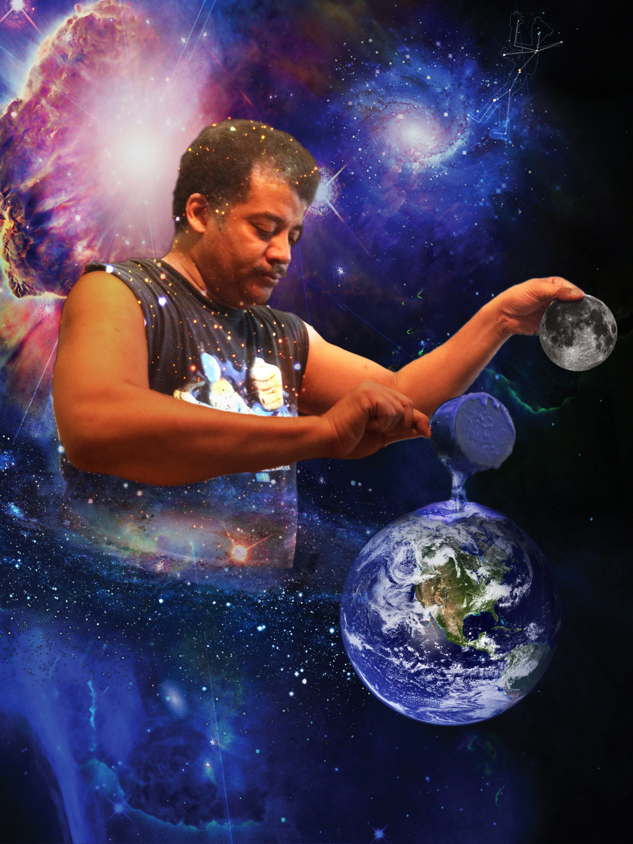 1280x1707 Maybe Neil Degrasse Tyson Should Embrace The Humanities More - Neil Degrasse Tyson Painting