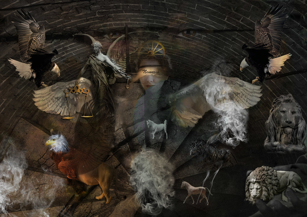 1024x724 Nemesis Goddess Of Revenge By Ddimitri16 - Nemesis Goddess Painting