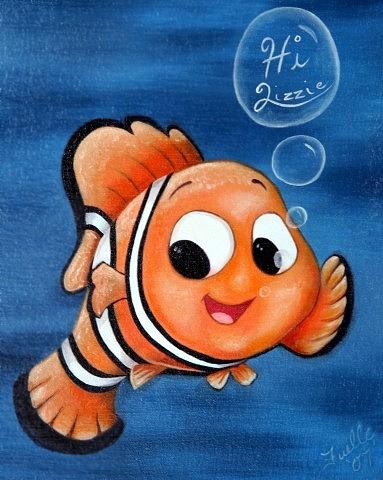 383x480 Nemo Painting By Scott Fuelle - Nemo Painting