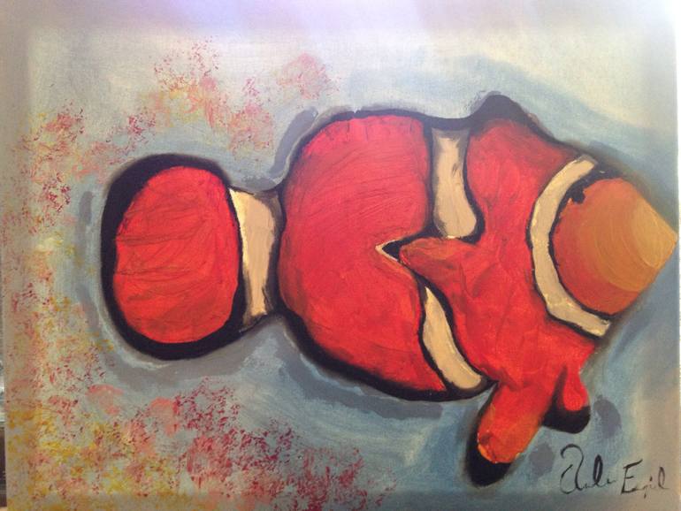 770x578 Saatchi Art Roaming Nemo Painting By Jeremiah Esquivel - Nemo Painting