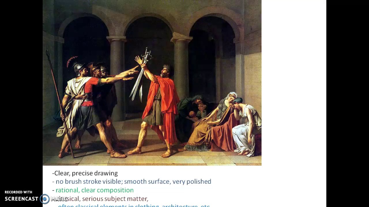 1280x720 Neoclassical Style In Painting - Neoclassical Style Painting