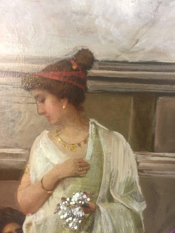 576x768 Beautiful Neoclassical Style Painting Of A Roman Bath House After - Neoclassical Style Painting