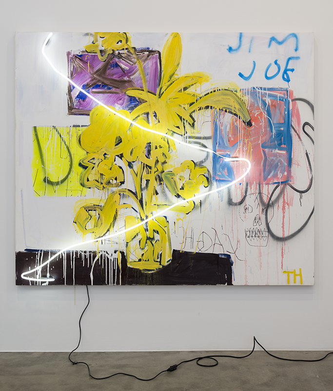 683x800 Wm Whitehot Magazine Of Contemporary Art Thrush Holmes - Neon Canvas Painting