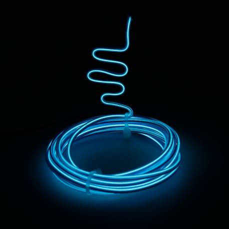 458x458 Retail 2m Multiform Blue Neon Light. Fixed Shape And Smoke Light - Neon Light Painting