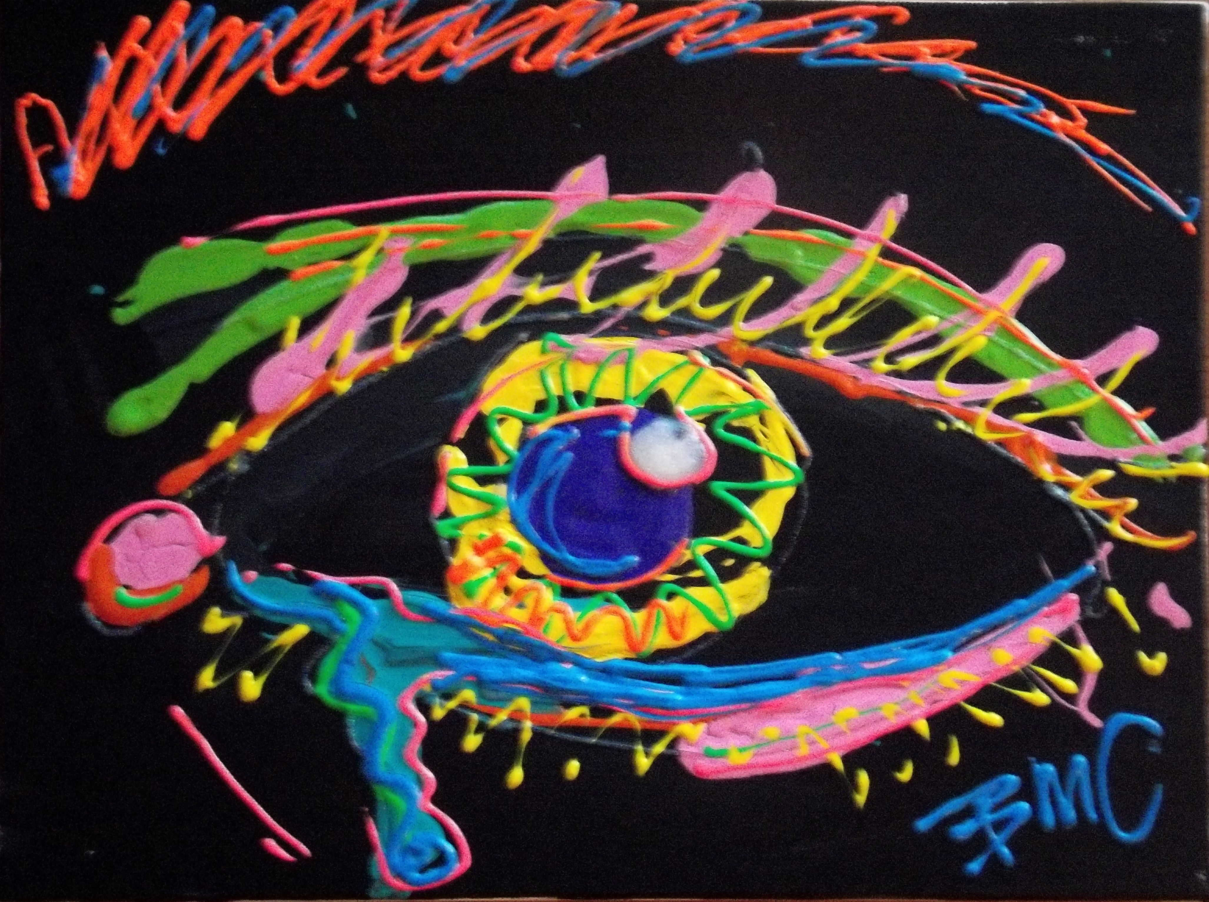 4108x3067 Neon 3d Painting!!! Colemanink Artworks - Neon Painting