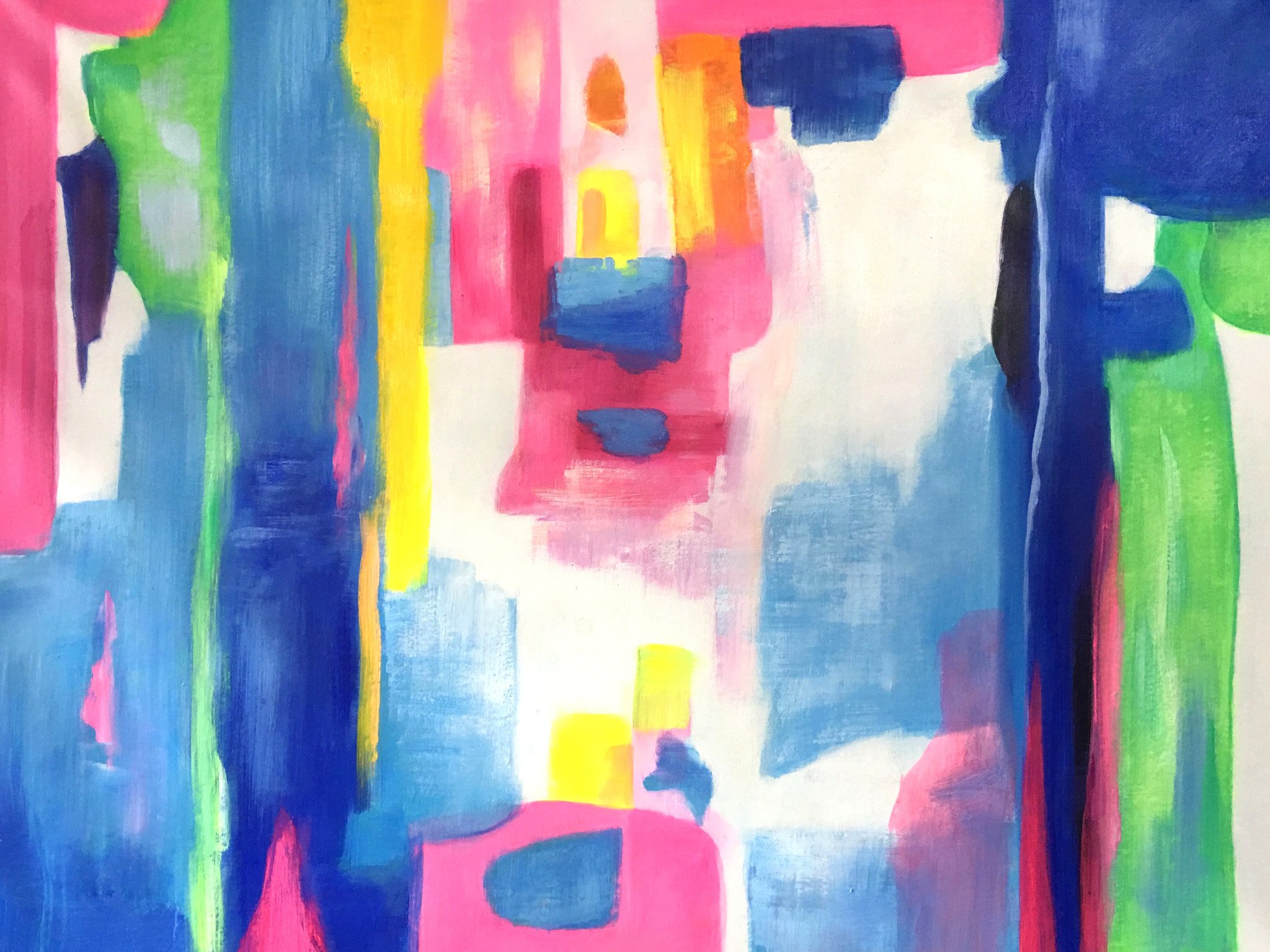 Neon Painting On Canvas at Explore collection of