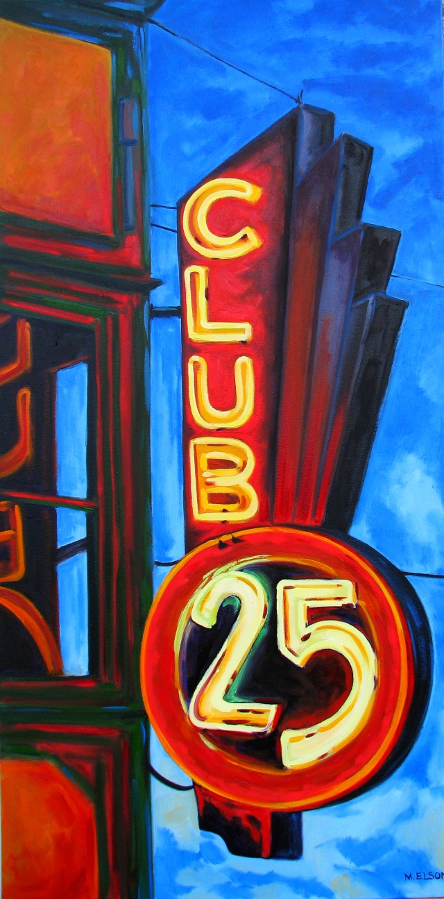 640x1295 Marianne Elson Adventures And Paintings Neon Sign Paintings - Neon Sign Painting