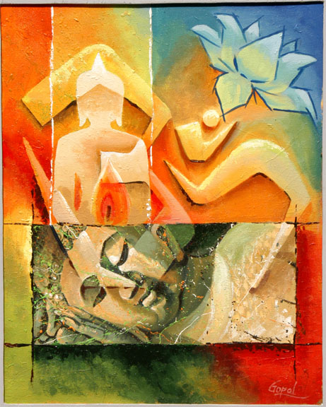 461x576 Nepal Paintings - Nepali Painting