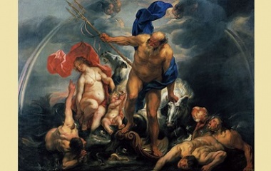 380x240 Neptune - Neptune God Painting