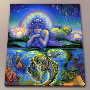 300x300 Josephine Wall Hd Home Decor Fantasy Art Painting Neptune Canvas - Neptune Painting