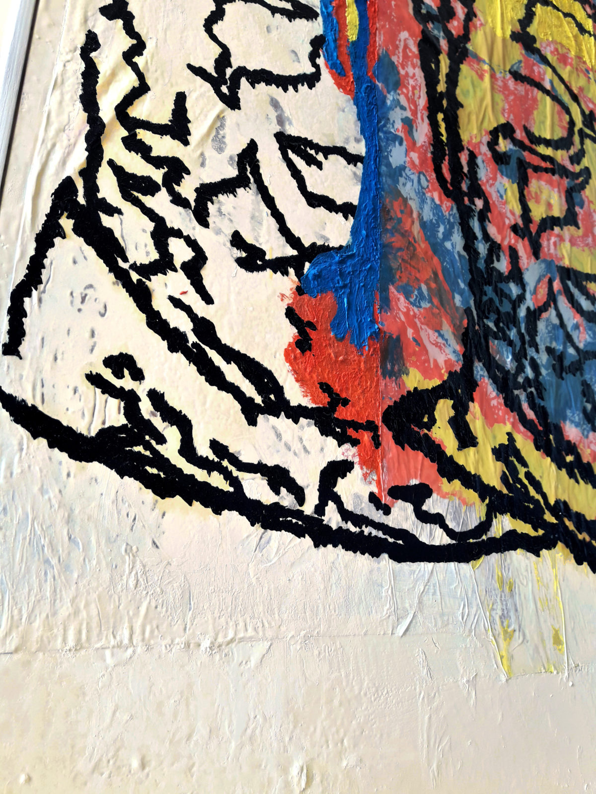 1200x1600 I Want To Becam A Nerd. Painting. Oil On Wood And Paper Cm - Nerd Painting