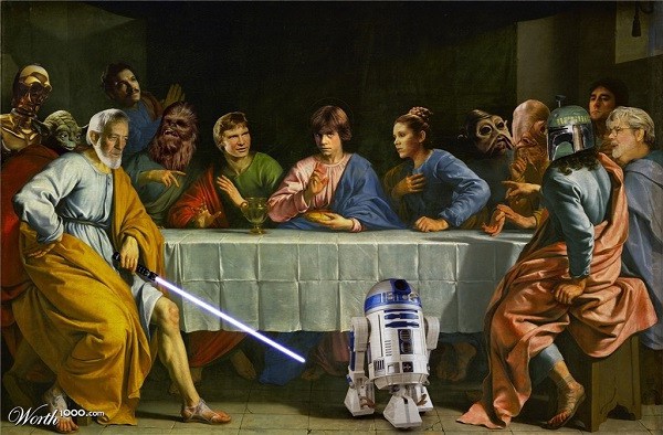 600x394 Nerd Art Dump Los Vingadores, Renaissance Star Wars, Best - Nerd Painting