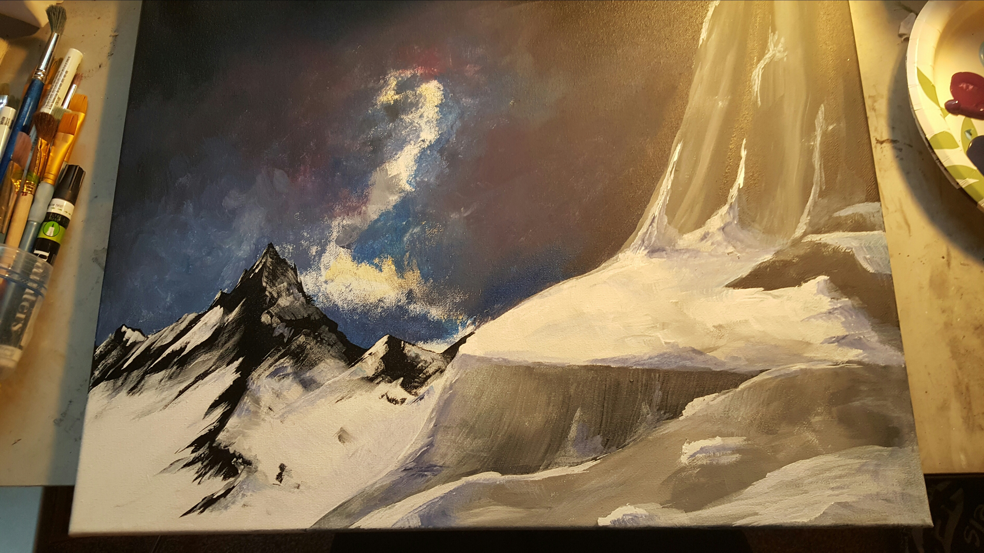 3771x2120 Thought I'D Share Another Nerdy Painting. - Nerdy Painting