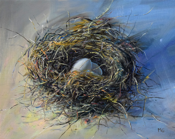 600x478 Nest Painting Art By Michael Glass - Nest Painting