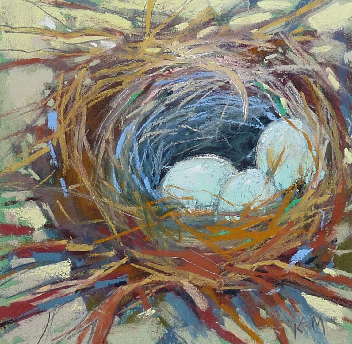 1148x1122 Painting My World Bird Nest Painting Demo - Nest Painting