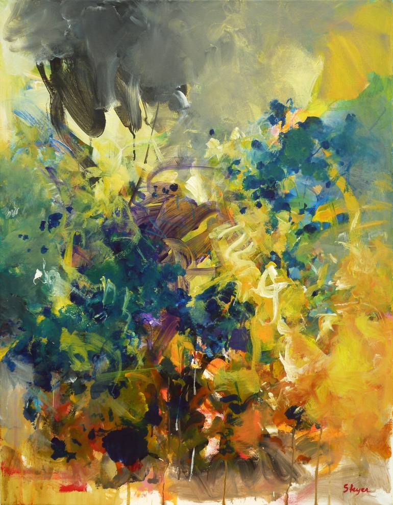 770x990 Saatchi Art Robin's Nest Painting By Thomas Steyer - Nest Painting