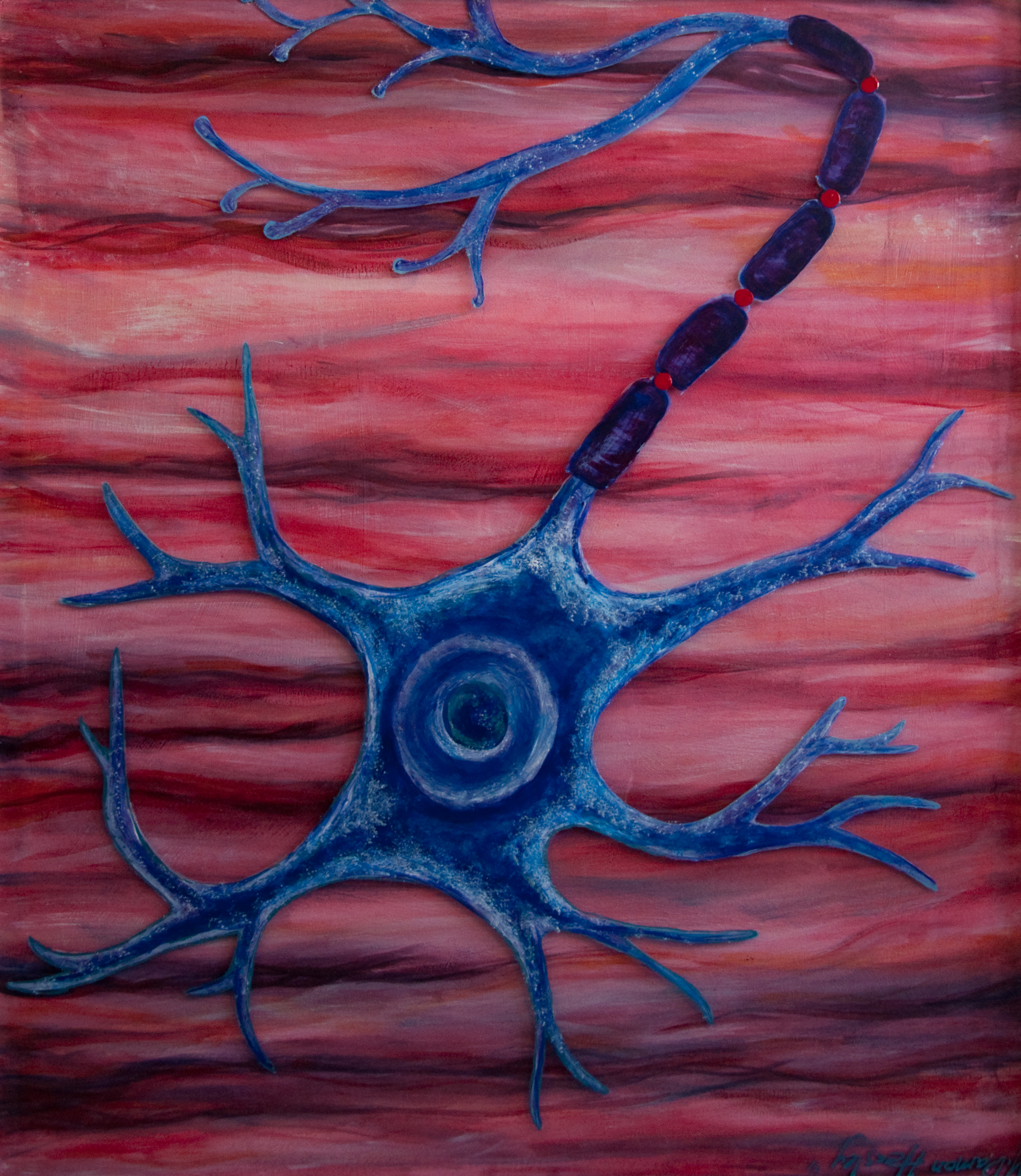 2382x2743 Rock Shot Studio Medical Medical Neuron Dendrite With Smooth - Neuron Painting