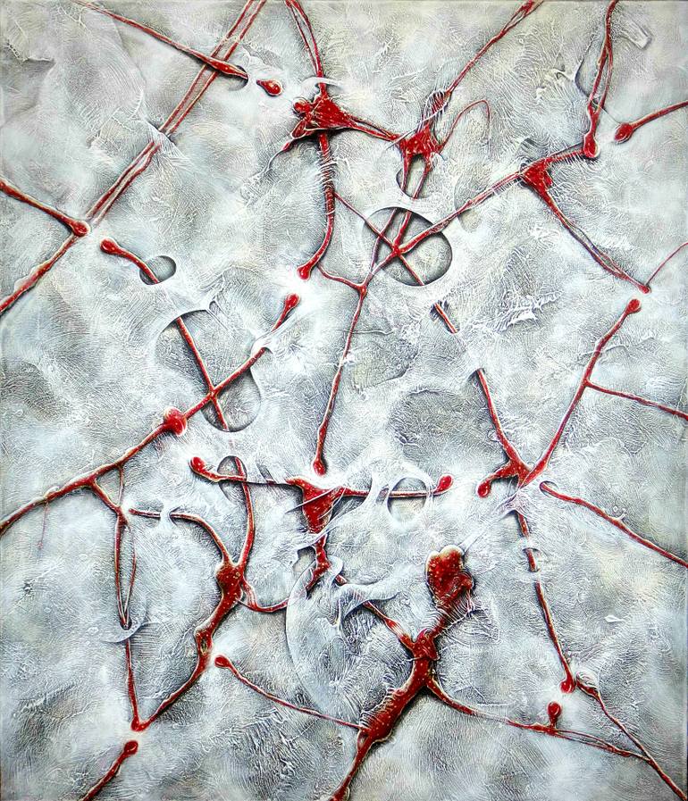770x897 Saatchi Art Neuron Painting By Artan Balaj - Neuron Painting