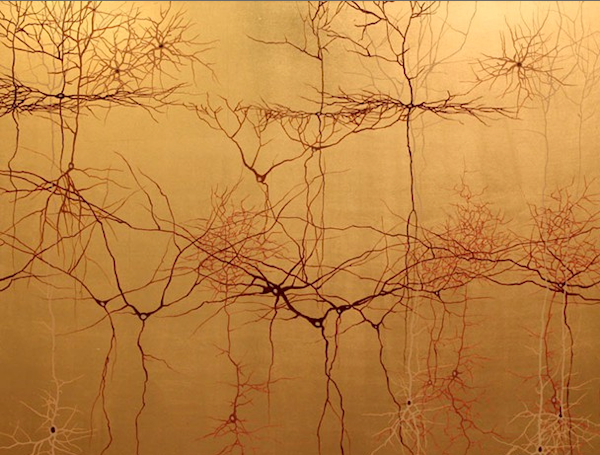 600x455 Greg Dunn Escape Into Life - Neuron Painting