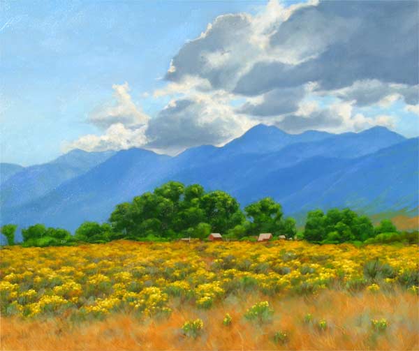 600x503 Carson Valley, - Nevada Painting