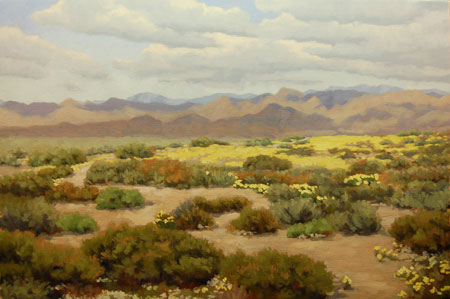 450x299 Ray Freeman Paints Nevada - Nevada Painting
