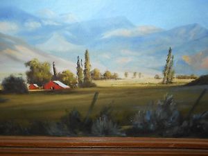 300x225 Vintage Nevada Art Painting E. Hagerty Winnemucca Ranch Reno,nv Ebay - Nevada Painting