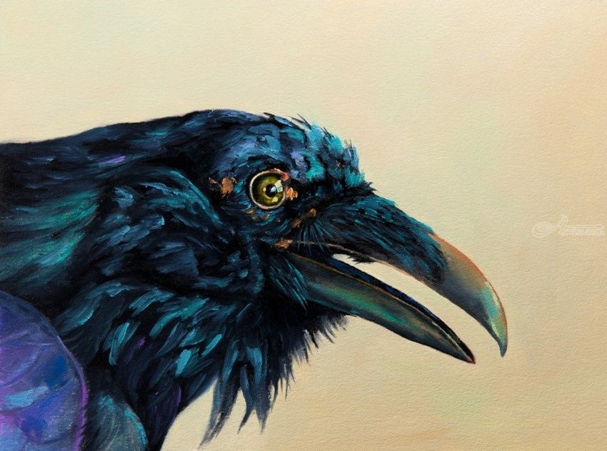 850x632 Nevermore Paintings By Dan Twitchell - Nevermore Painting