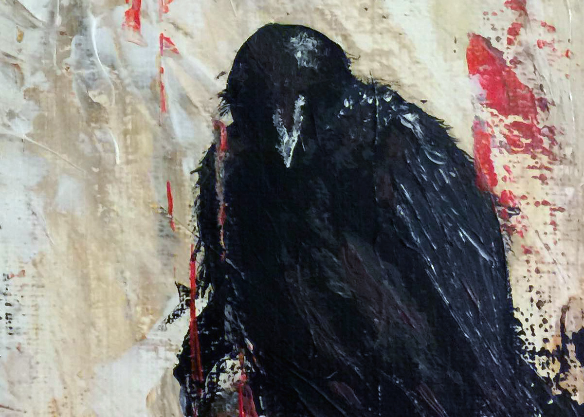 1200x857 Nevermore The Andy Bourne - Nevermore Painting