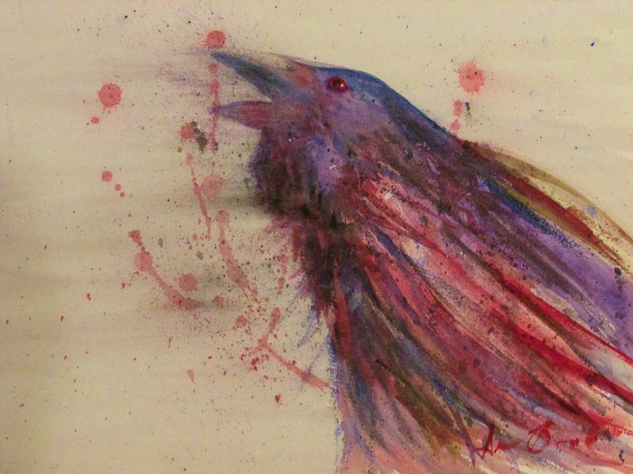 900x675 Nevermore Painting By Amanda Burek - Nevermore Painting