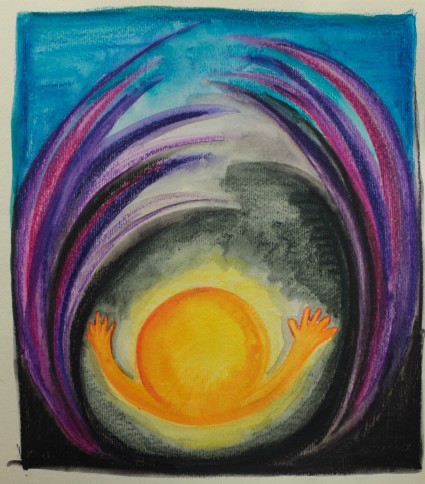 425x484 The Journey Of The Soul An Illustrated Reflection - New Creation Painting