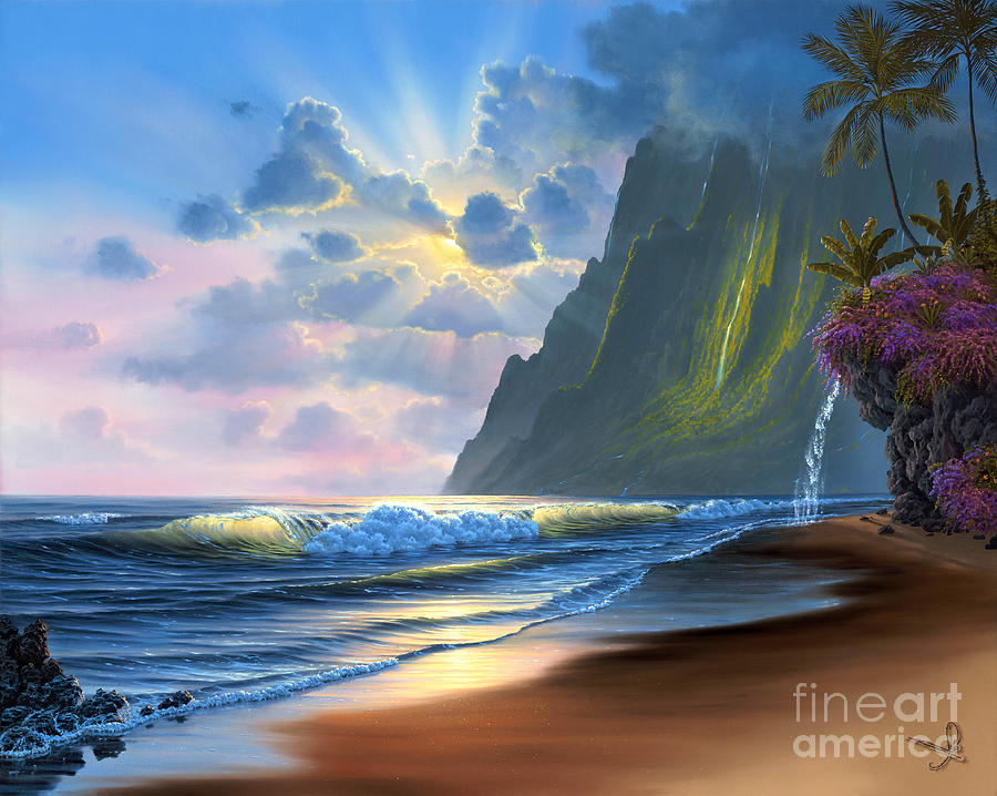 900x718 Dawn Of A New Day Painting By Al Hogue - New Day Painting