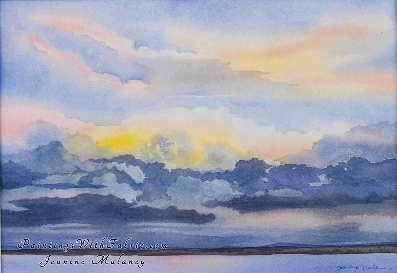 1280x882 Gift Of A New Day Watercolor Painting - New Day Painting