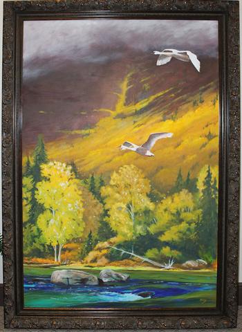 350x480 A New Day Painted Finch Gallery - New Day Painting