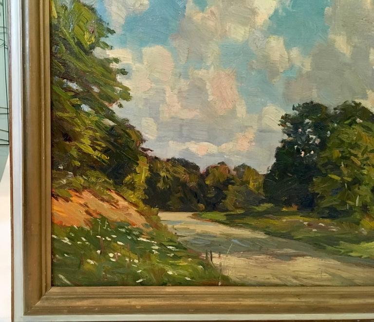 768x662 New England Landscape By Robert Emmett Owen For Sale - New England Landscape Painting