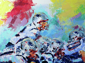 300x222 New England Patriots Paintings - New England Patriots Painting