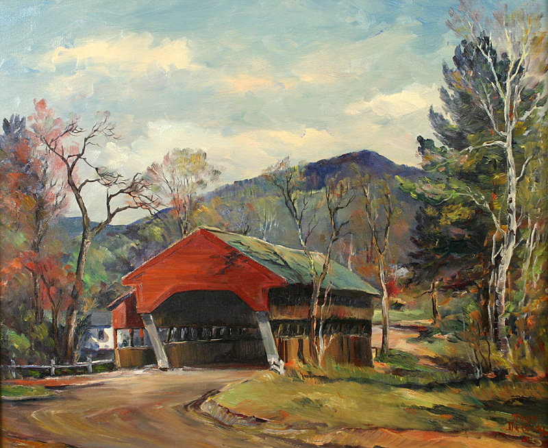 800x654 Roger Deering Painting - New Hampshire Painting