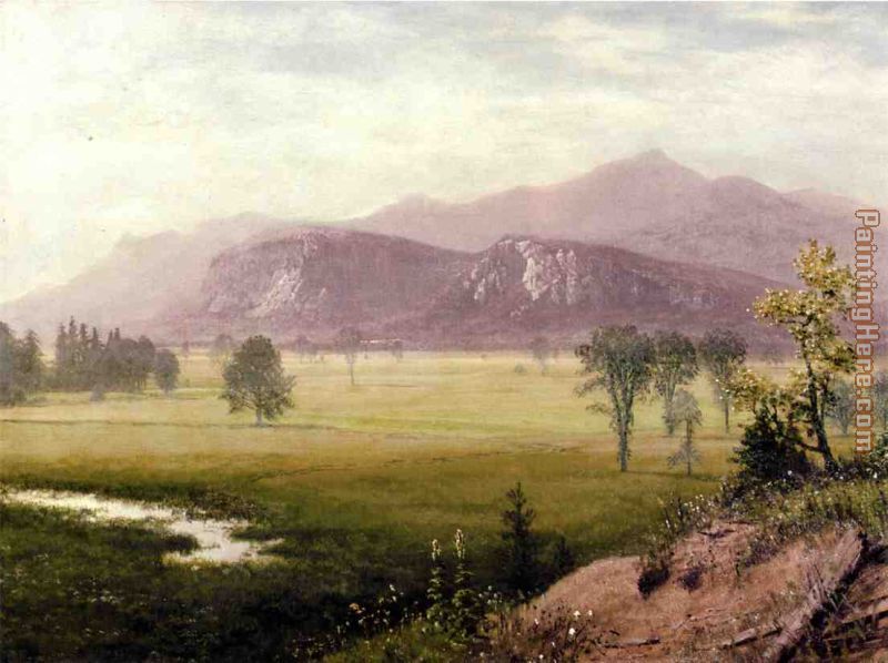 800x598 Albert Bierstadt Conway Meadows, New Hampshire Painting Anysize 50 - New Hampshire Painting