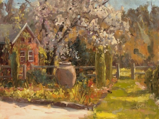540x405 Studio 7 Painters Capture Nj Beauty - New Jersey Painting