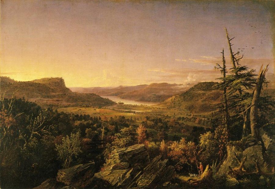 900x617 Jasper Francis Cropsey View Of Greenwood Lake, New Jersey Painting - New Jersey Painting