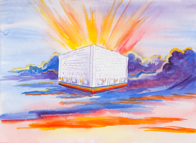 640x466 Walking In The Light Revelation 21 New Jerusalem - New Jerusalem Painting