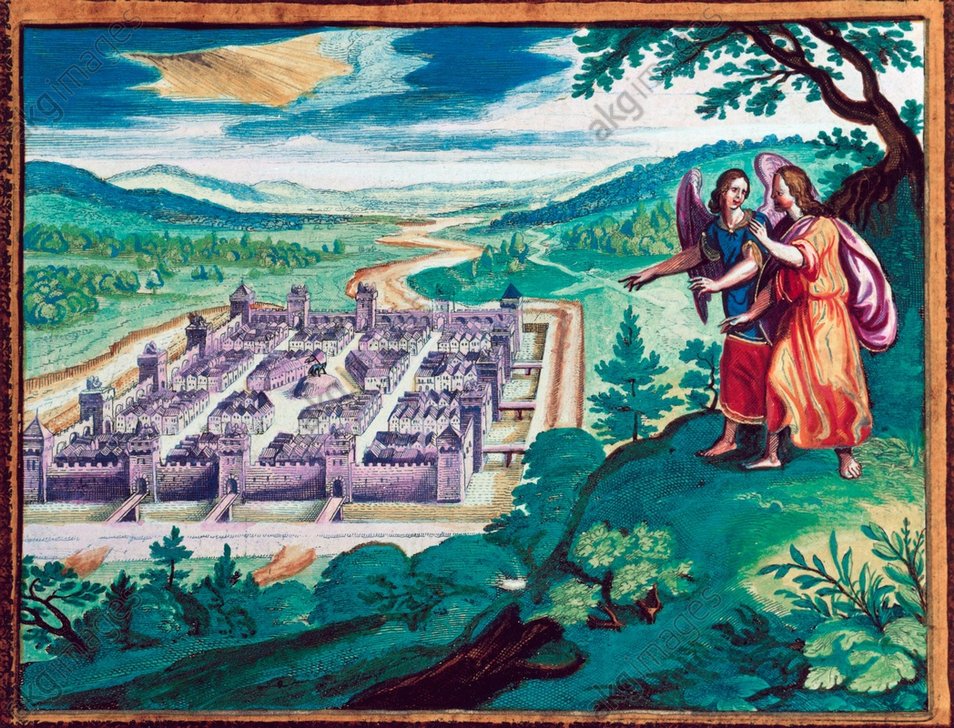 954x728 Akg Images - New Jerusalem Painting