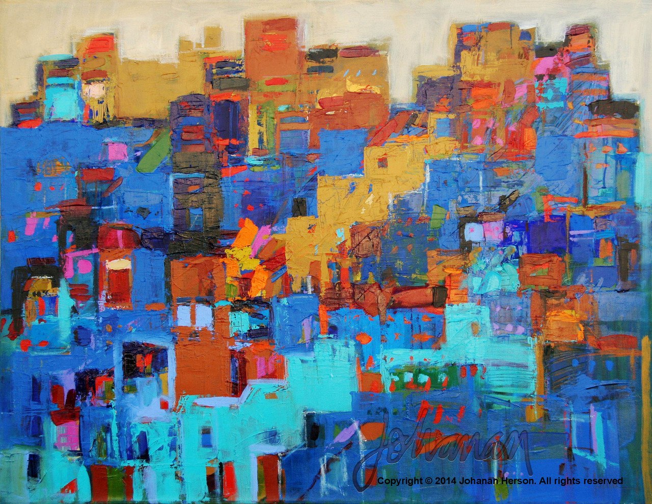 1280x989 New Jerusalem - New Jerusalem Painting