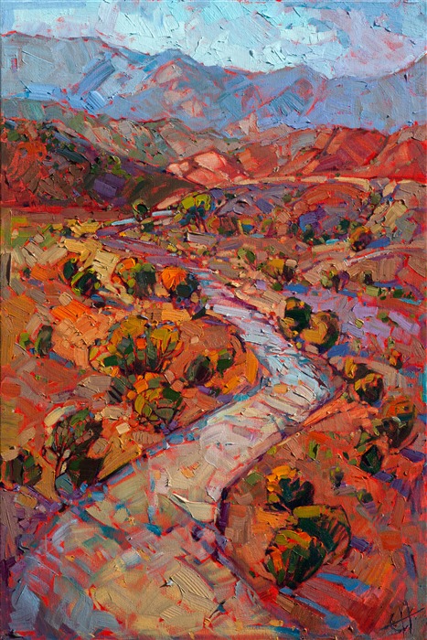 467x700 New Mexico Wash - New Mexico Artists Painting