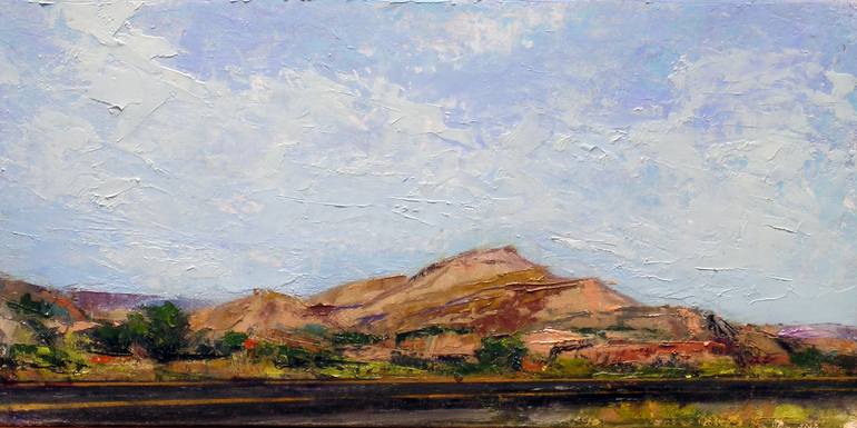 770x385 Saatchi Art I 10 Outcrop New Mexico Painting By Don West - New Mexico Painting